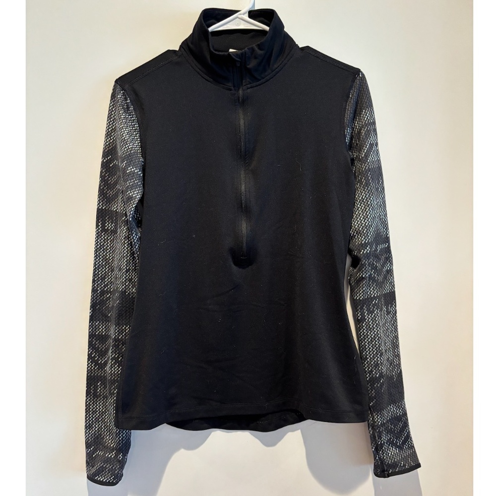 Nike Pro Dri-FIT Half-Zip Training Top with Printed Sleeves